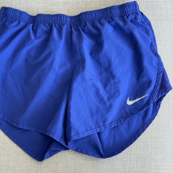 Nike Dri-fit Blue/Purple Shorts with Back Pocket - Picture 2 of 4